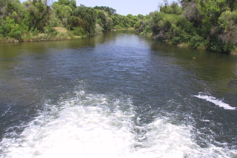 View of Kings River flowing