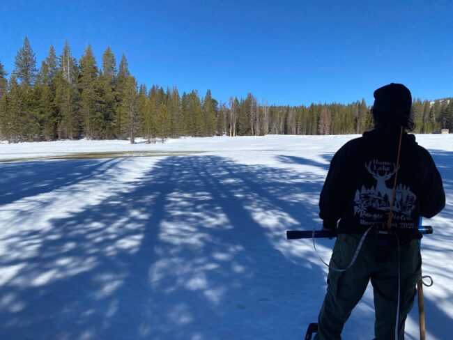 Kings River Snow Survey — April 2 Snowpack 2025 Photo